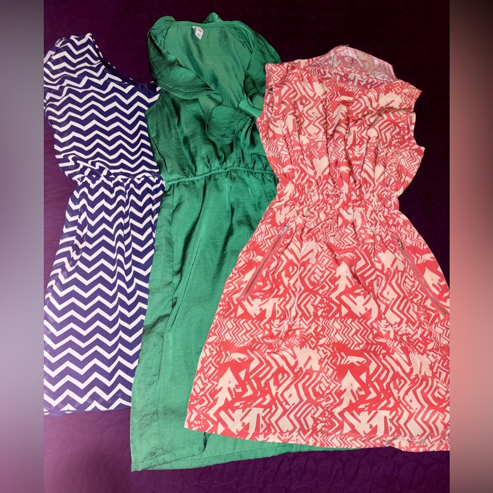 Stylish Patterned Lightweight Spring/Summer Dress… - image 1